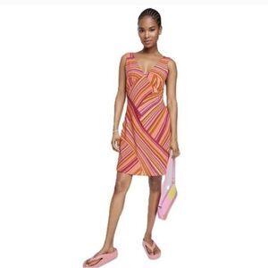 wild fable sleeveless striped dress Nwt